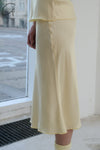 BASERANGE DYDINE Midi Skirt France BAS-SKDYM-VI-AU24-SFYH SKDYM Sophia Yellow
